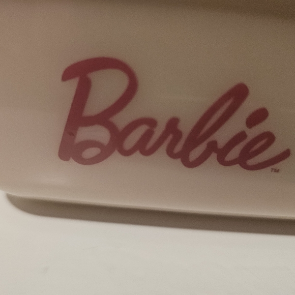 Vintage Ulta Barbie Pink and White Caboodle - Picture 2 of 5